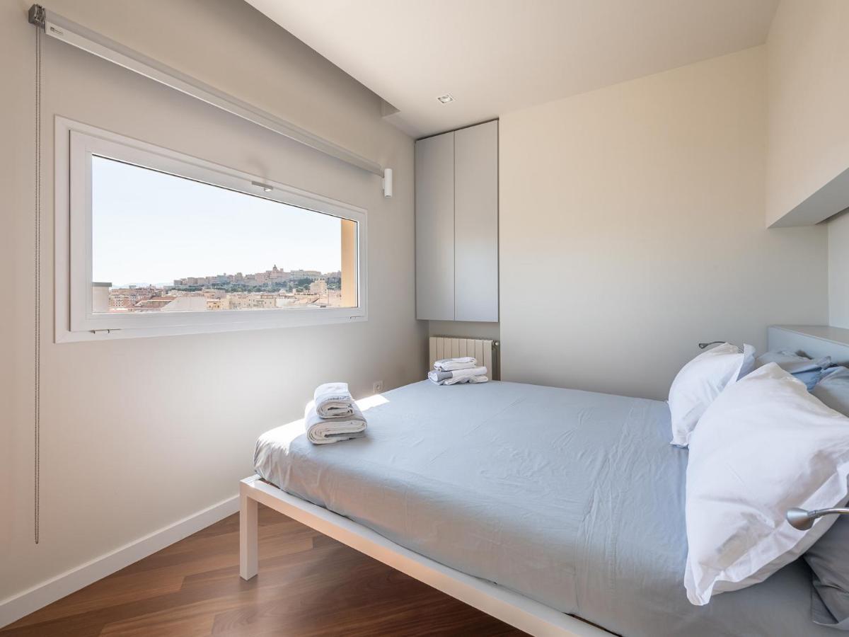 Ferienwohnung Penthouse Center Cagliari Exterior foto
