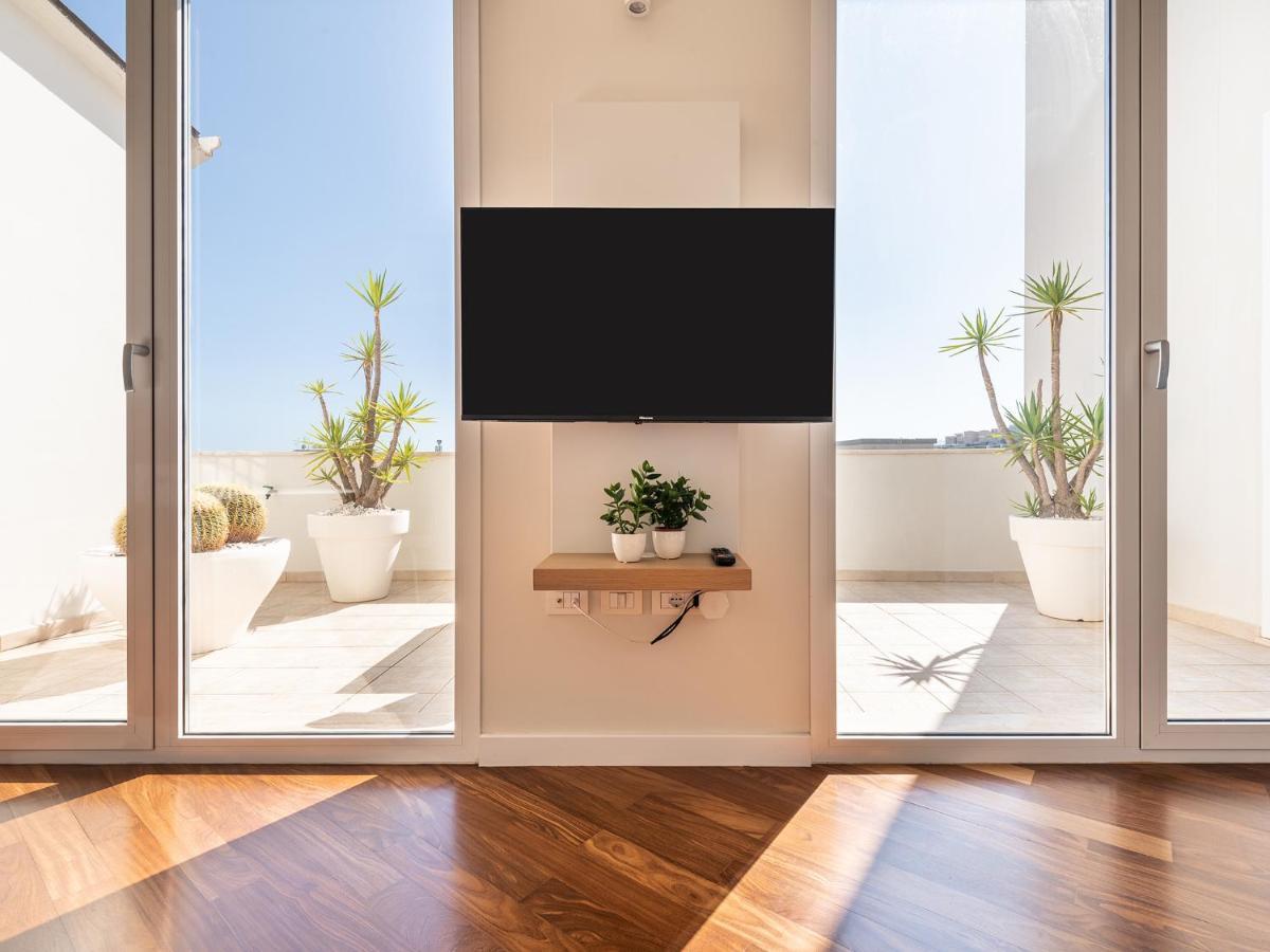 Ferienwohnung Penthouse Center Cagliari Exterior foto